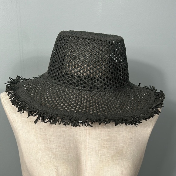 Target Black Summer Hat 3” brim - Picture 1 of 10